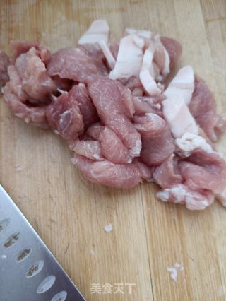 猪肉炖四季豆的做法步骤:3
