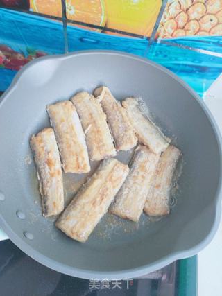 醋香带鱼的做法步骤:8