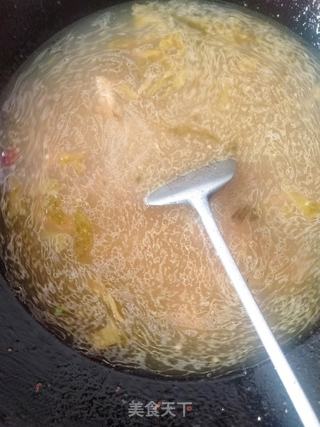 老坛酸菜鱼块儿的做法步骤:9