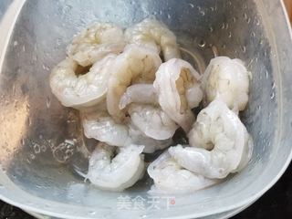 海鲜番茄酱意面的做法步骤:3