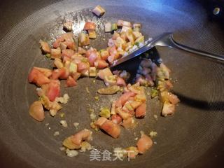 海鲜番茄酱意面的做法步骤:11