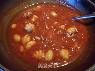 海鲜番茄酱意面的做法步骤:14