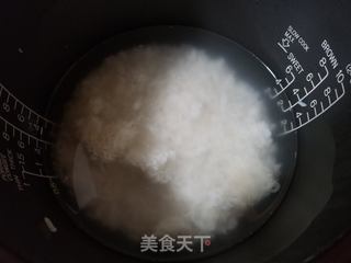 海参干贝粥的做法步骤:5