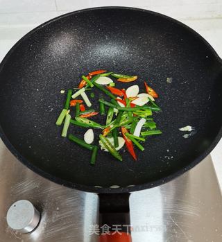 鸡蛋炒粉条的做法步骤:8