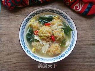 糊辣丸子汤的做法步骤:14