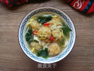 糊辣丸子汤的做法步骤:15