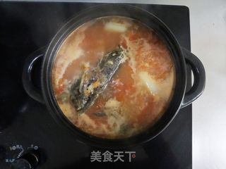 儿童餐之番茄鱼汤面❤️营养鲜美,开胃补钙的做法步骤:5