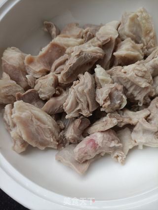 萝卜干烧羊肉的做法步骤:4