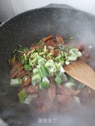 萝卜干烧羊肉的做法步骤:21