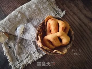 炸油饼的做法步骤:14