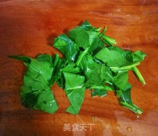 绿色鸡蛋羹的做法步骤:2