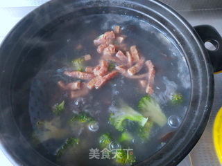 生滚牛肉杂粮粥的做法步骤:10