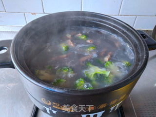 生滚牛肉杂粮粥的做法步骤:11