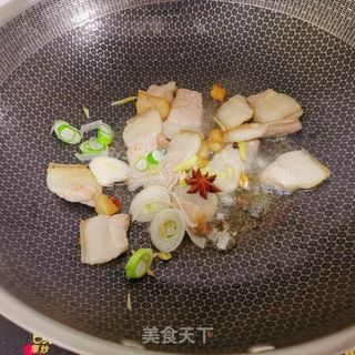 雪里红炖豆腐的做法步骤:4