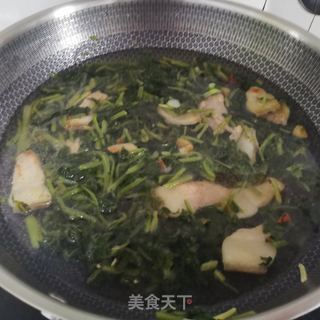 雪里红炖豆腐的做法步骤:6