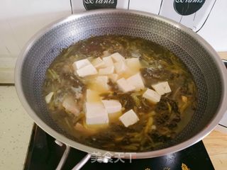 雪里红炖豆腐的做法步骤:7