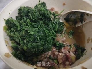 冻山芹菜猪肉馅水饺的做法步骤:4
