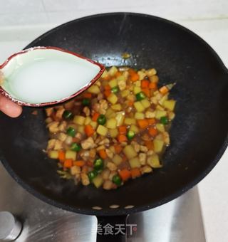炒三丁的做法步骤:15