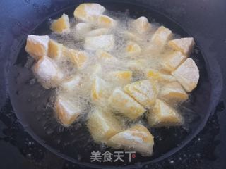 拔丝蜜红薯的做法步骤:5
