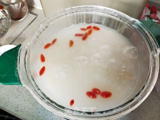 百合莲子粥的做法步骤:3