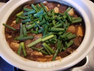 鸭血烧豆腐的做法步骤:13