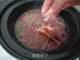 海米萝卜汤的做法步骤：8