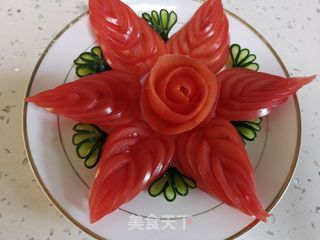 西红柿拌白糖的做法步骤:12