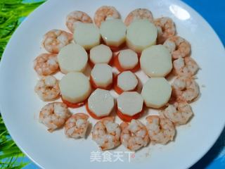 山药蒸虾仁的做法步骤:6