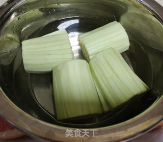 菊花茄子的做法步骤:4