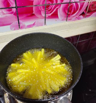 菊花茄子的做法步骤:10
