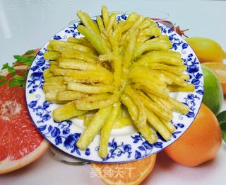 菊花茄子的做法步骤:11
