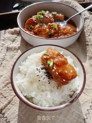 照烧巴沙鱼❤️鲜嫩多汁❗️米饭神仙级搭配的做法步骤:9
