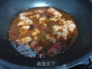 水煮牛肉片的做法步骤:12