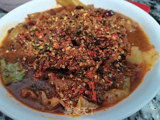 水煮牛肉片的做法步骤:14