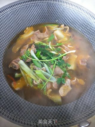 香辣肥肠面的做法步骤:15