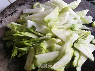 榨菜炒肉片的做法步骤：3