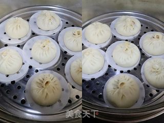 奥尔良鸡肉包子❤️小朋友的最爱的做法步骤:12