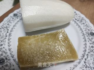 白萝卜豌豆汤的做法步骤：2