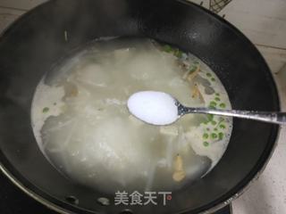 白萝卜豌豆汤的做法步骤：14