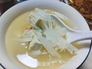 白萝卜豌豆汤的做法步骤:18