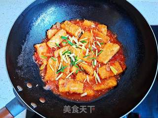 家常茄汁豆腐的做法步骤：10