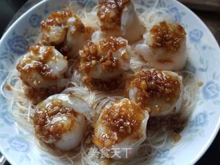 带子虾仁蒸粉丝的做法步骤:12