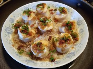 带子虾仁蒸粉丝的做法步骤:17