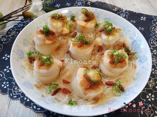 带子虾仁蒸粉丝的做法步骤:18