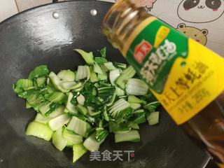 清炒小油菜的做法步骤：6