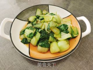 清炒小油菜的做法步骤：10