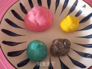 可爱卡通牛版奶黄包的做法步骤:6