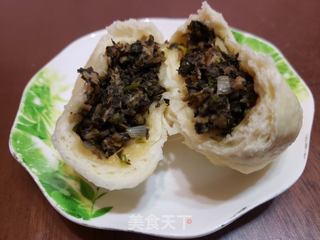 马齿菜肉包的做法步骤:19