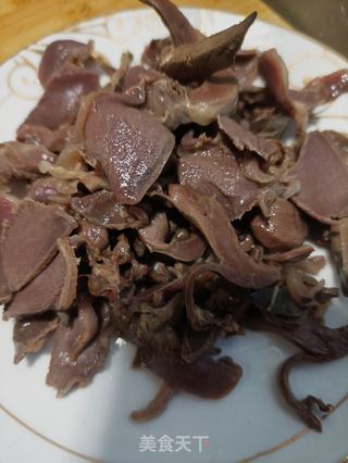 酸辣鹅杂的做法步骤:6