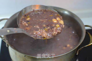 咸味牛肉腊八粥的做法步骤:6